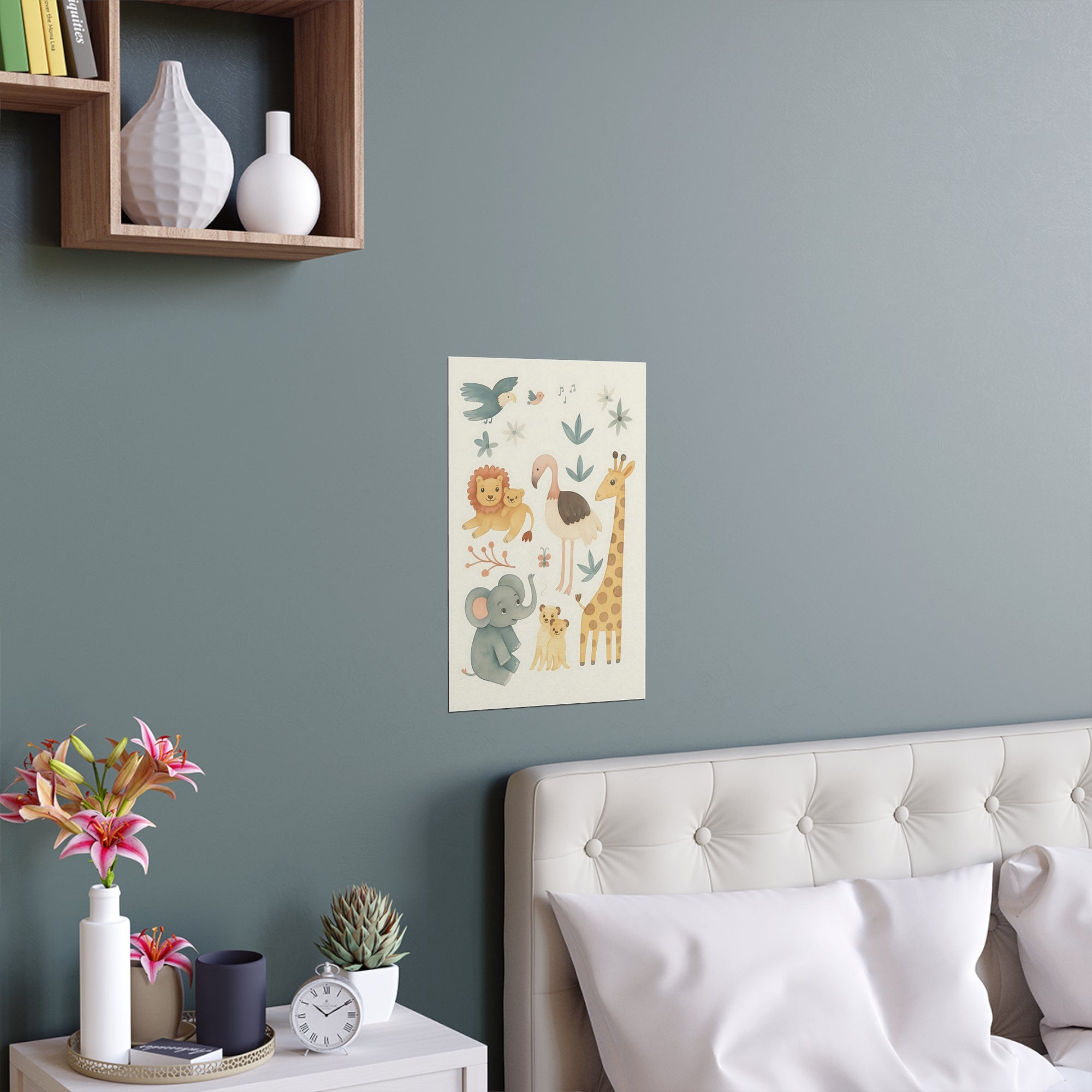 Safari Gathering Wall Art